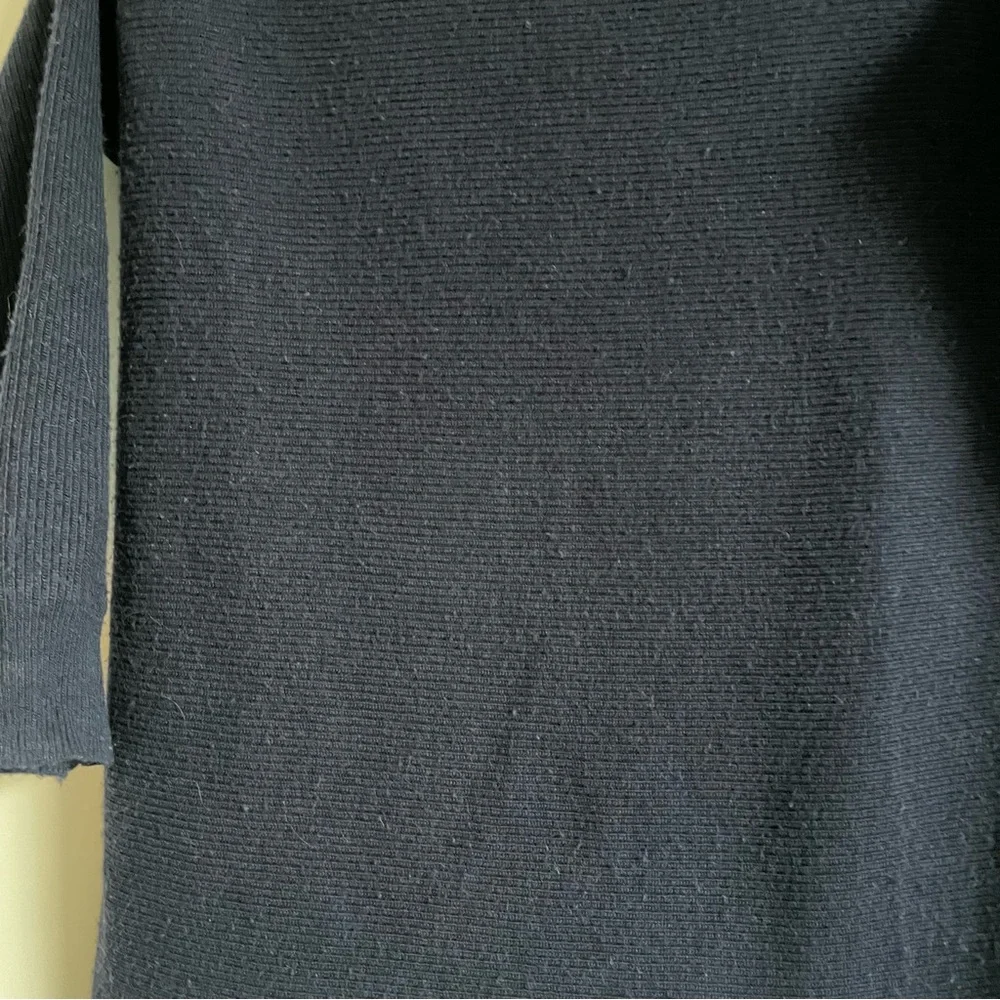 J. Crew Navy wool crew neck sweater
